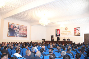 Goranboy rayon İcra Hakimiyyəti başçısı yanında Şuranın növbəti iclası keçirildi