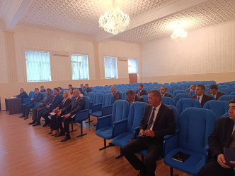 Goranboy rayon İcra Hakimiyyətində aparat iclası keçirildi