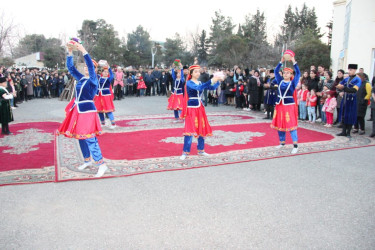 Goranboyun Tap Qaraqoyunlu kəndində od çərşənbəsi təmtaraqla qeyd edildi.