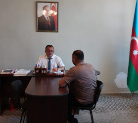Goranboyda vətəndaşların müraciətlərinə xüsusi diqqət yetirilir