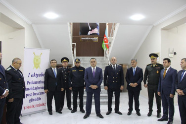 Goranboy rayonunda Prokurorluq işçilərinin Peşə bayramı qeyd edildi