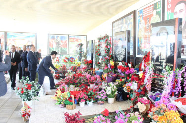 “27 sentyabr-Anım Günü”nün beşinci ildönümü ilə bağlı Balakürd qəbirstanlığında və Şəhidlər Xiyabanında şəhidlərimizin məzarları ziyarət olundu