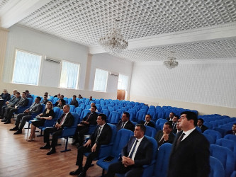 Goranboy rayon İcra Hakimiyyətində Aparat iclası keçirildi