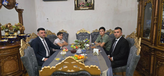 Goranboyda Qurban bayramı münasibəti ilə 500-dən çox ailə ziyarət olunaraq bayram sovqatları təqdim olundu