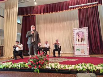 Goranboyda Xalq şairi Bəxtiyar Vahabzadənin 100 illiyi qeyd olundu