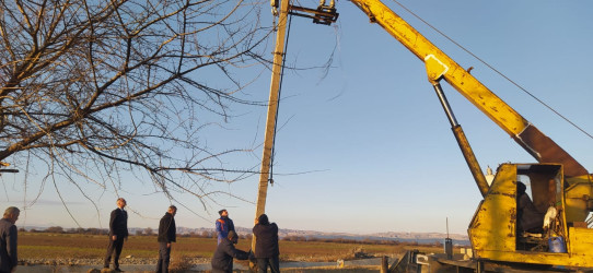 Xınalı kəndində vətəndaş müraciəti yerində araşdırıldı və mövcud problemin həll ilə bağlı, əməli işlər görüldü