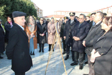 Goranboyda,  Xocalı  soyqırımı  faciəsinin  31-ci  ildönümü  ilə  bağlı, ümumrayon  tədbiri  keçirildi.