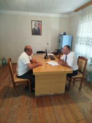 Goranboyda vətəndaş qəbulları davam edir