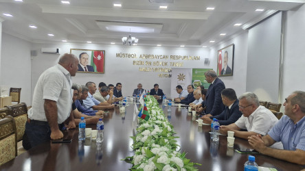 Goranboyda süd və süd məhsulları istehsalının inkişafı mövzusunda fermerlərlə maarifləndirici tədbir təşkil olundu
