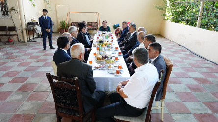 Goranboyda Şəhid Milli Qəhrəman Niyazi Aslanovun həyat yoldaşı Rübabə İsmayılovanın 65 illik yubileyi qeyd olundu