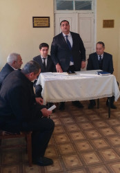 Goranboyda inzibati ərazi dairəsi üzrə nümayəndəliklərdə hesabat iclasları keçirilir