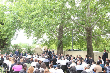Goranboyda növbəti səyyar qəbul Hazırəhmədlidə keçirildi