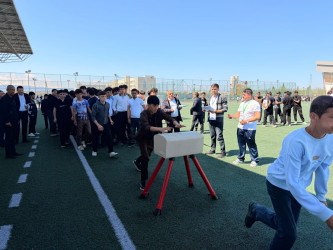 "Goranboy 2026-Gənclər Paytaxtı" layihəsi çərçivəsində "Şahin" hərbi-idman oyunu üzrə Goranboy rayon birinciliyi keçirildi.