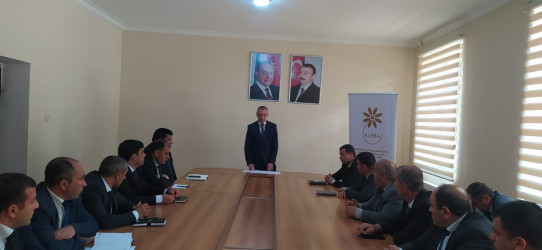 “Su ehtiyatlarından turizm məqsədilə istifadə imkanlarının qiymətləndirilməsi və təşviqi” ilə bağlı, Goranboy rayon İcra Hakimiyyətində tədbir keçirildi