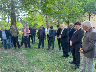 Xan Qərvənd kəndində su istifadəçiləri ilə görüş keçirildi