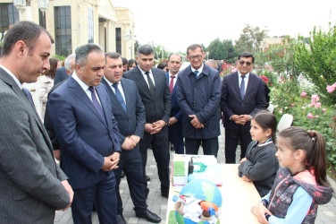 Goranboyda  "Yaşıl dünya naminə həmrəylik ili"  çərçivəsində rəsm və əl işləri sərgisi təşkil olundu.