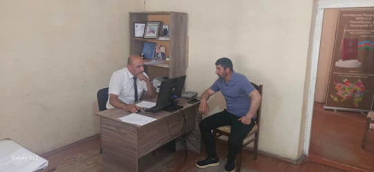 Goranboyda vətəndaş qəbulları davam edir