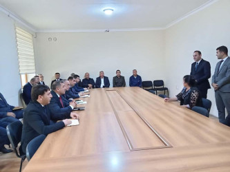 Goranboy rayon İcra Hakimiyyətində vətəndaşların müraciətləri dinlənildi