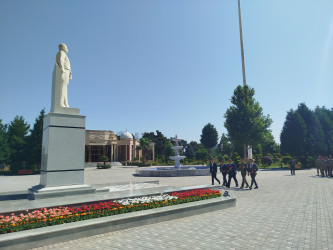 Goranboyda Silahlı Qüvvələr Günü ilə bağlı tədbir keçirildi.