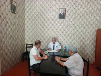 Goranboyda vətəndaş qəbulları davam edir