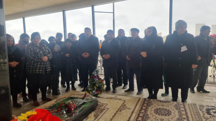 Balakürd kəndindən Vətən müharibəsi Şəhidimiz Əliyev Şaməddin Qafqaz oğlunun doğum günündə məzarı ziyarət edildi.