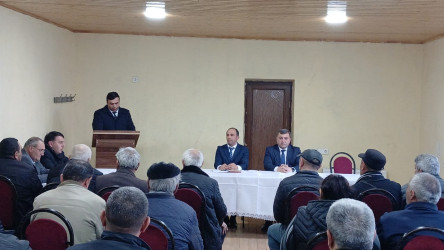 Goranboyda inzibati ərazi dairəsi üzrə nümayəndəliklərdə hesabat iclasları davam etdirilir