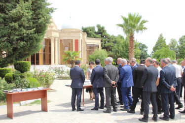 Goranboyda “Şəhərsalma və Memarlıq” ili çərçivəsində sərgi keçirildi