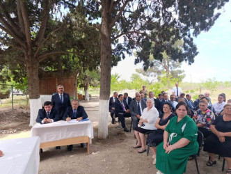 Goranboyda növbəti səyyar qəbul Qazanbulaq qəsəbəsində keçirildi