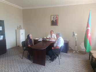 Goranboyda vətəndaş qəbulları davam edir