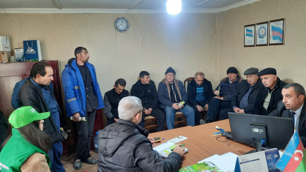 Rəhimli kəndində torpaq mülkiyyətçisinə Aqrar Sığorta tərəfindən 13791 manat sığorta haqqı ödənildi