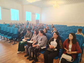 Goranboy rayon İcra Hakimiyyətində növbəti seminar keçirildi.