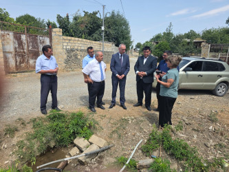 İcra Başçısının səyyar qəbulunda olunan müraciətlər yerində araşdırılaraq həll olundu