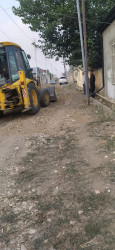 Aşağı Ağcakənddə qəsəbədaxili yolların hamarlanması işləri aparılır