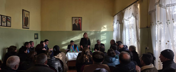 Goranboyda inzibati ərazi dairəsi üzrə nümayəndəliklərdə hesabat iclasları keçirilir