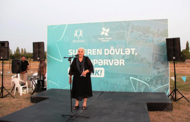 Goranboyda, “Konstitusiya və Suverenlik İli”nə həsr olunan “Səyyar Gənclər Xidməti” layihəsi çərçivəsində, marifləndirici təlim keçirilir