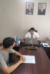 Goranboyda vətəndaş qəbulları davam edir