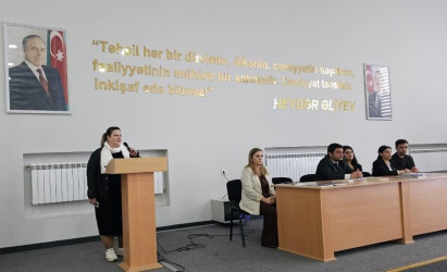 Goranboyda 20 Yanvar faciəsinin 36-cı ildönümü ilə bağlı, “20 Yanvar-xalqımızın müstəqillik uğrunda mübarizə tarixinin şərəfli səhifəsidir” mövzusunda tədbir keçirildi
