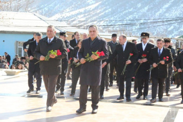 Xocalı  soyqırımı faciəsinin  31-ci  ildönümü  ilə  bağlı,  Aşağı Ağcakənd  qəsəbəsində  tədbir  keçirildi.