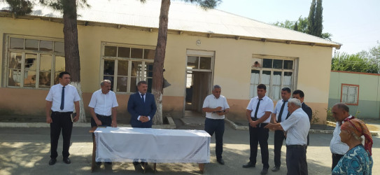 Balakürd kəndində su istifadəçiləri ilə görüş keçirildi