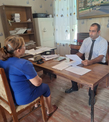 Goranboyda vətəndaş qəbulları davam edir