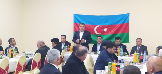 Milli Məclisin deputatı Anar Məmmədov tərəfindən Goranboyda iftar süfrəsi verildi.