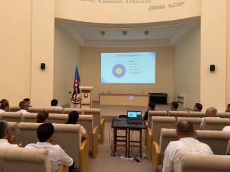 Goranboyda “Dövlət qulluğunda vakant inzibati vəzifələrin idarə edilməsi" mövzusunda təlim keçirildi
