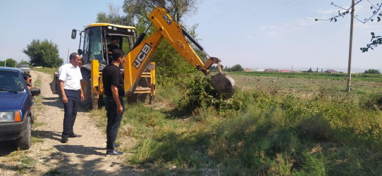 Dəyirmanlar kəndində vətəndaş müraciəti yerində araşdılıdı və müvafiq tədbirlər görüldü.