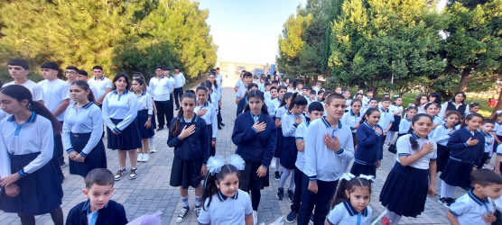 Goranboy rayonunun ümümtəhsil məktəblərində, “15 sentyabr-Bilik Günü” ilə bağlı tədbirlər keçirildi