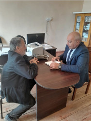 Goranboyda vətəndaşların müraciətlərinə xüsusi diqqət yetirilir