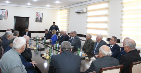 Goranboyda, “Konstitusiya və Suverenlik İli” çərçivəsində   “Qərbi Azərbaycan həqiqətləri: Tarixdən gələcəyə” adlı tədbir  keçirildi