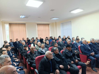 Goranboyda növbəti səyyar qəbul Səmədabad kəndində keçirildi