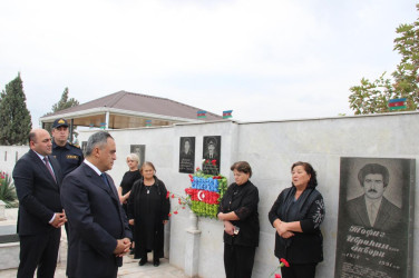 “27 sentyabr-Anım Günü”nün beşinci ildönümü ilə bağlı Dəliməmmədlidə  şəhidlərimizin məzarları ziyarət olundu
