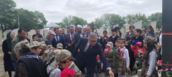 Goranboyda şəhid  Milli Qəhrəmanlar  Fikrət  Hacıyev və Yunis Əliyevin anım tədbirləri keçirildi.