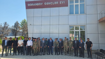 Goranboyda Silahlı Qüvvələr Günü ilə bağlı tədbir keçirildi.